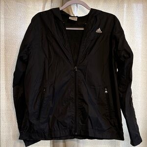 Adidas Black Hooded Jacket